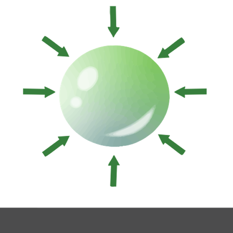 気泡形成アイコン